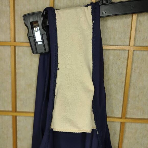 White Stag Women's Swim Dress One Piece Swimsuit Blue Medium 8/10 - Picture 7 of 10